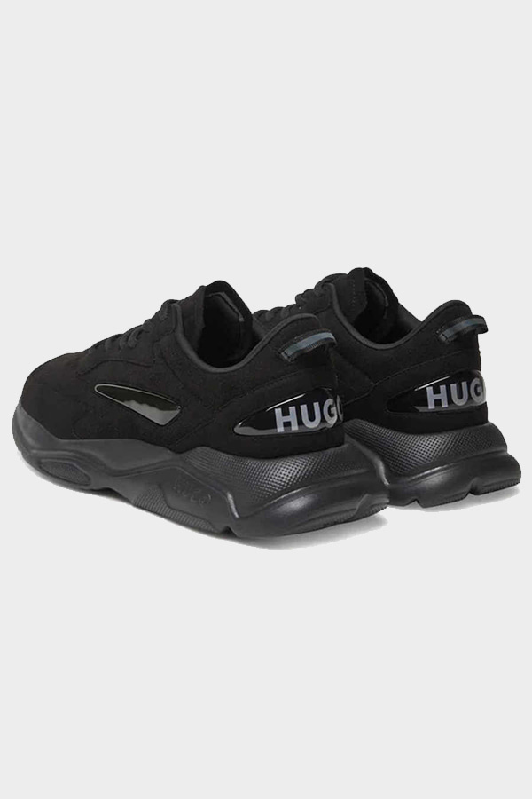 SNEAKERS HUGO - 002 ΜΑΥΡΟ